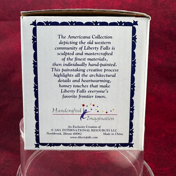 LIBERY FALLS AMERICANA COLLECTION " HOUNTED HOUSE" # AH227 NEW IN OPEN BOX - Picture 8 of 11